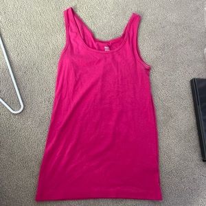 Pink tank top